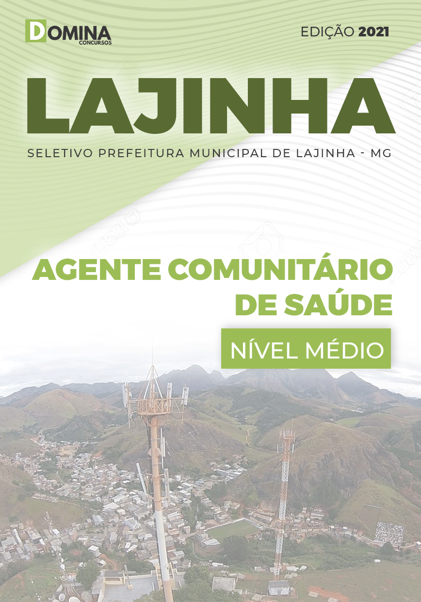 Apostila Seletivo Pref Lajinha MG 2021 Agente Comunitário de Saúde