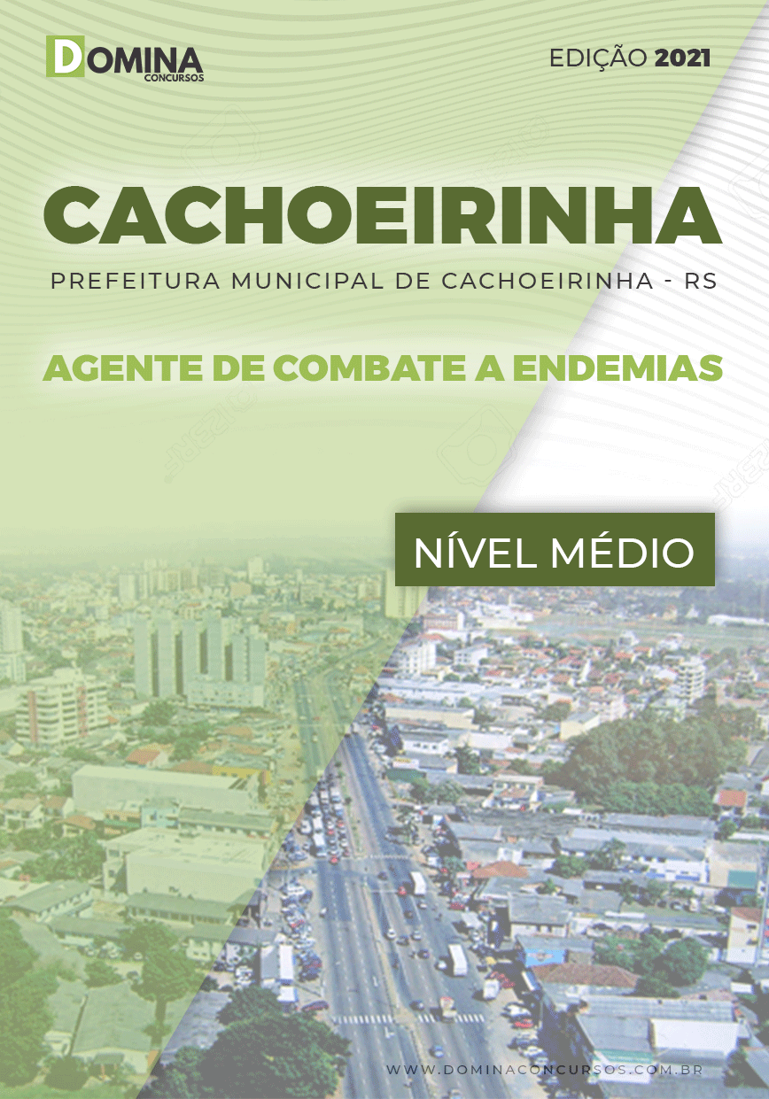 Apostila Pref Cachoeirinha RS 2021 Agente Combate a Endemias