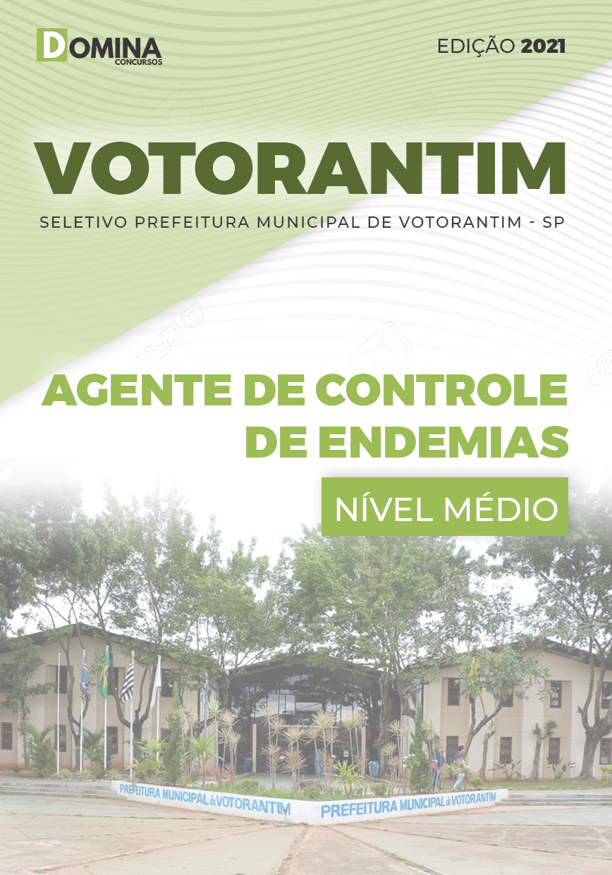 Apostila Pref Votorantim SP 2021 Agente de Controle de Endemias