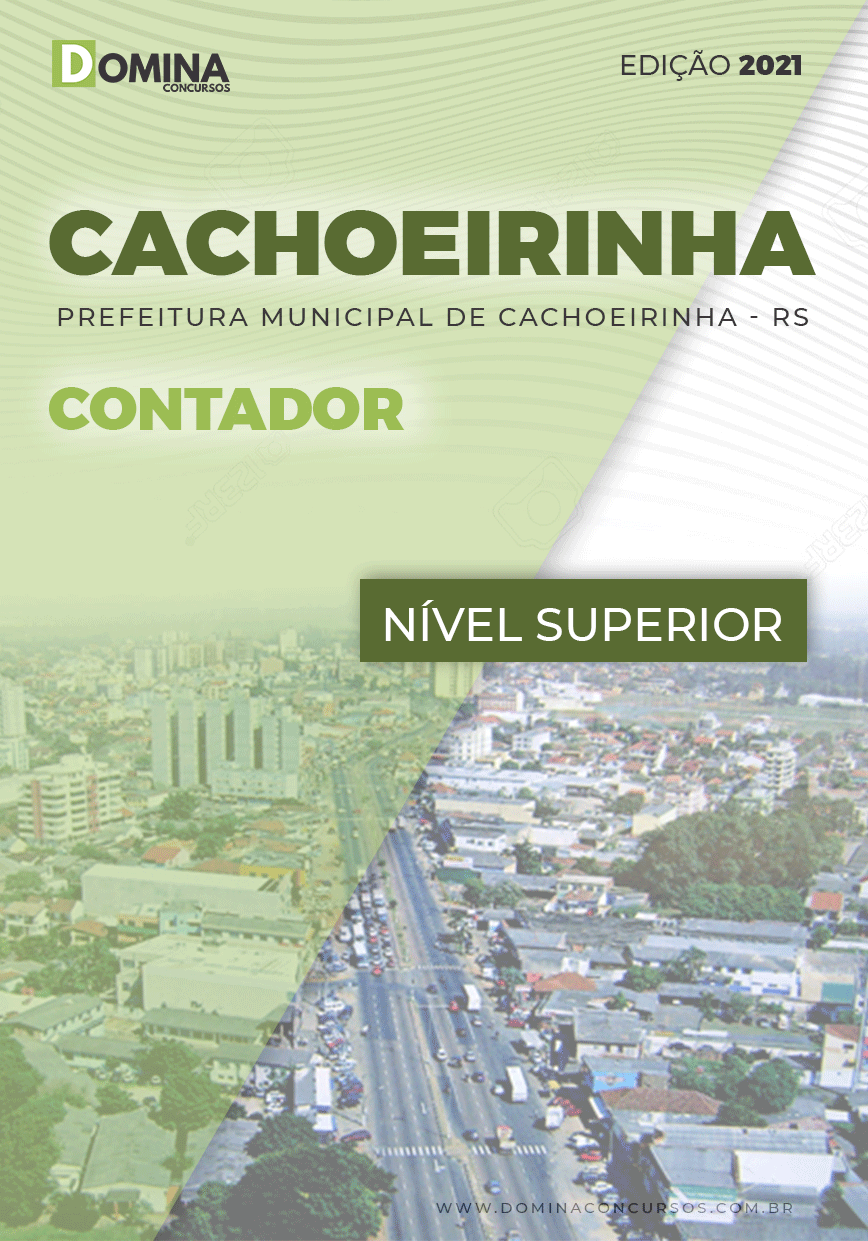 Apostila Concurso Pref Cachoeirinha RS 2021 Contador