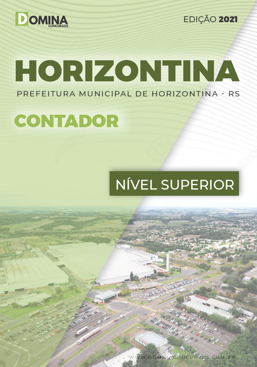 Apostila Concurso Pref Horizontina RS 2021 Contador