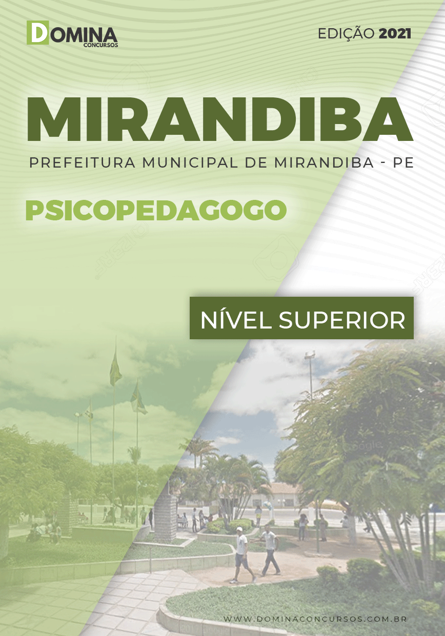 Apostila Concurso Pref Mirandiba PE 2021 Psicopedagogo