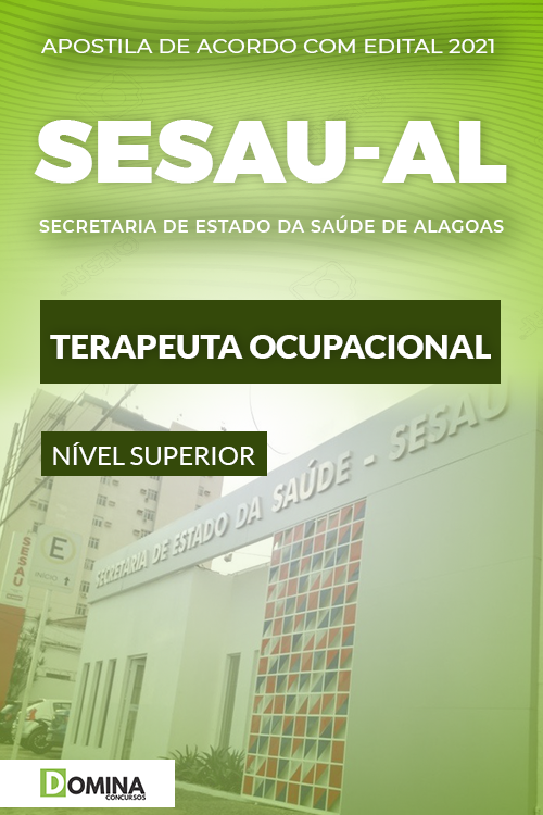 Apostila Concurso SESAU AL 2021 Terapeuta Ocupacional