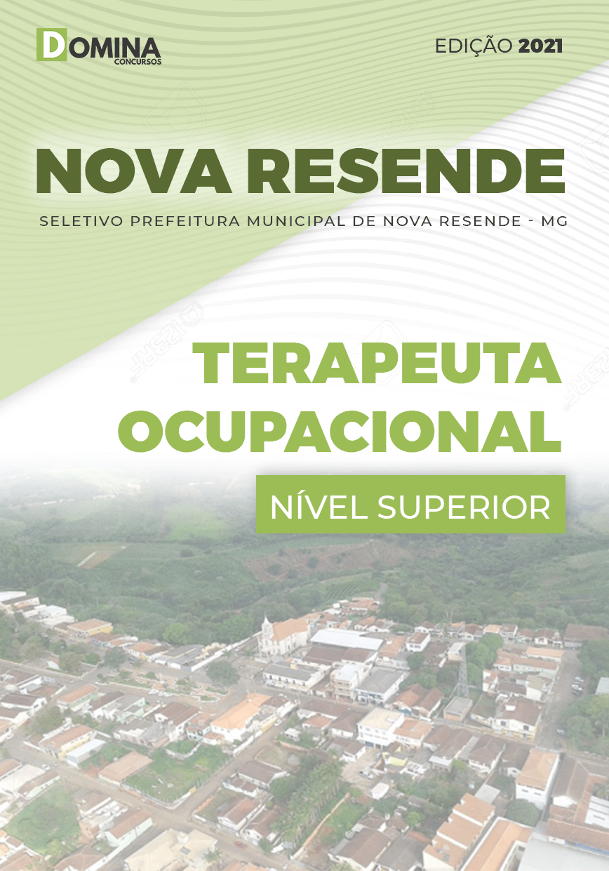 Apostila Seletivo Pref Nova Resende MG 2021 Terapeuta Ocupacional