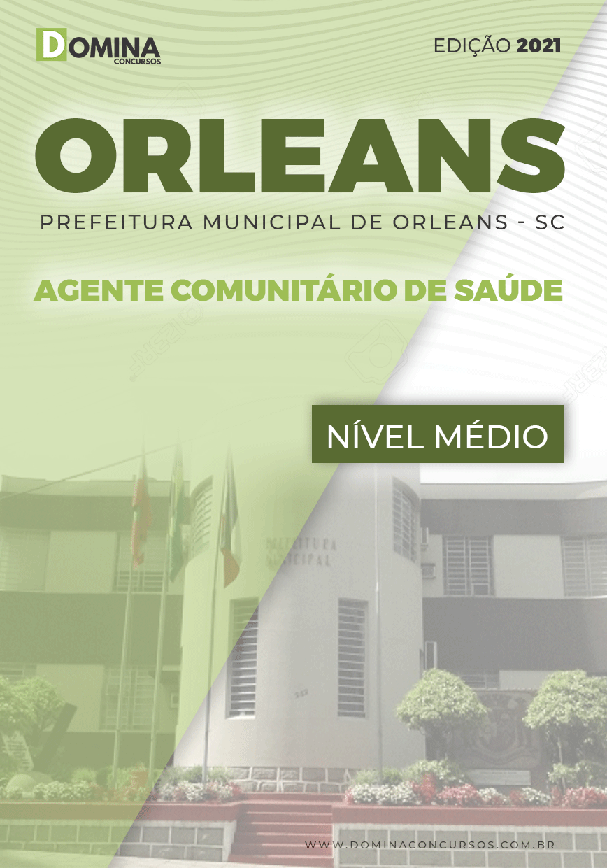 Apostila Pref Orleans SC 2021 Agente Comunitário de Saúde