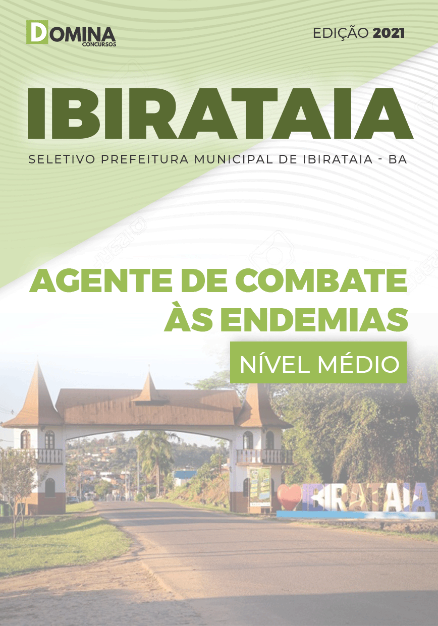 Apostila Pref Ibirataia BA 2021 Agente de Combate às Endemias