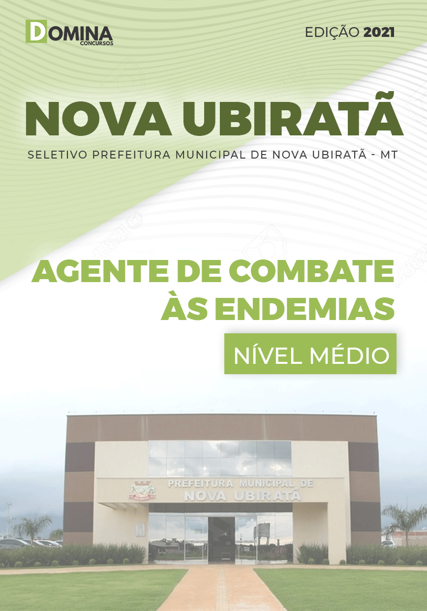 Apostila Nova Ubiratã MT 2021 Agente de Combate às Endemias