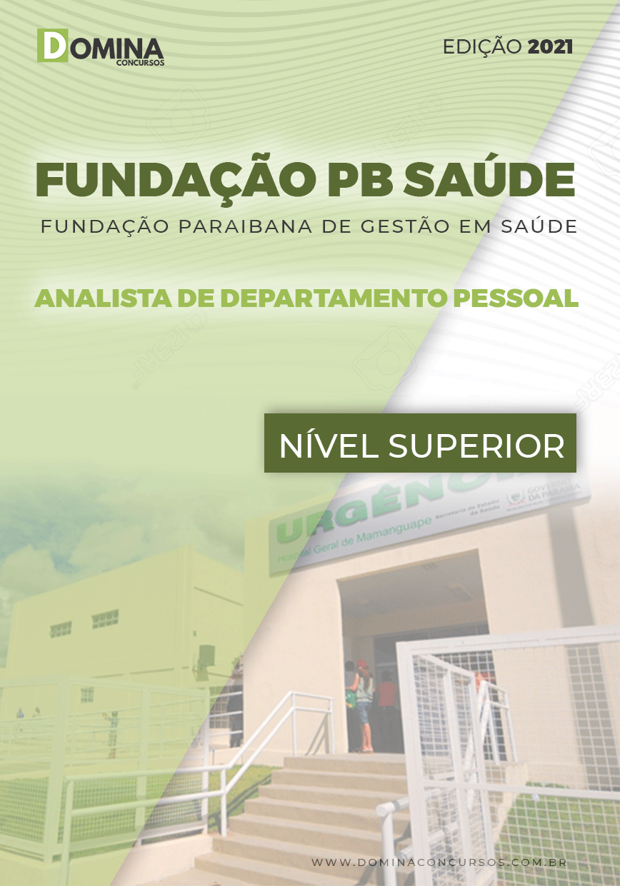 Apostila Fundação PB Saúde 2021 Analista de Departamento Pessoal