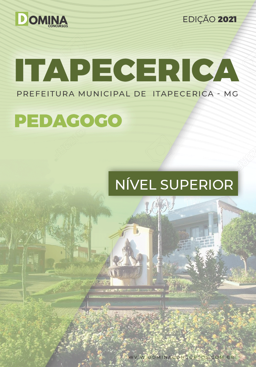 Apostila Concurso Pref Itapecerica MG 2021 Pedagogo