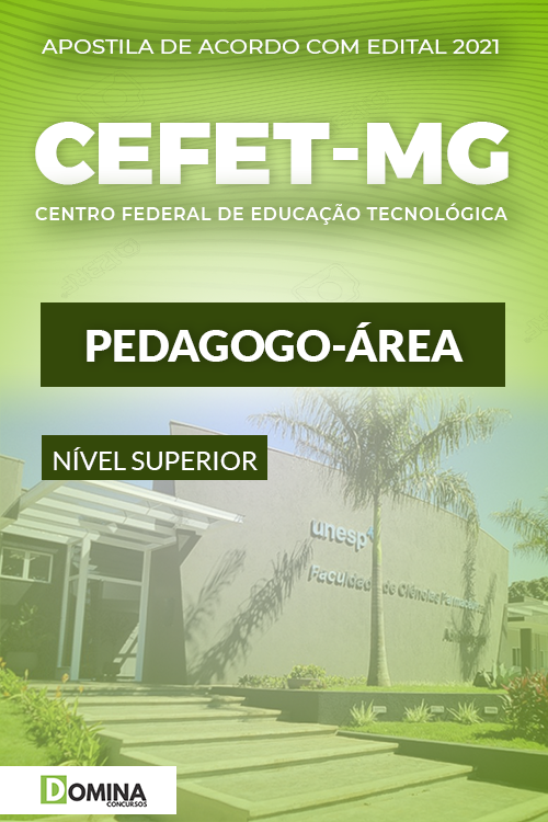 Apostila Concurso Público CEFET MG 2021 Pedagogo