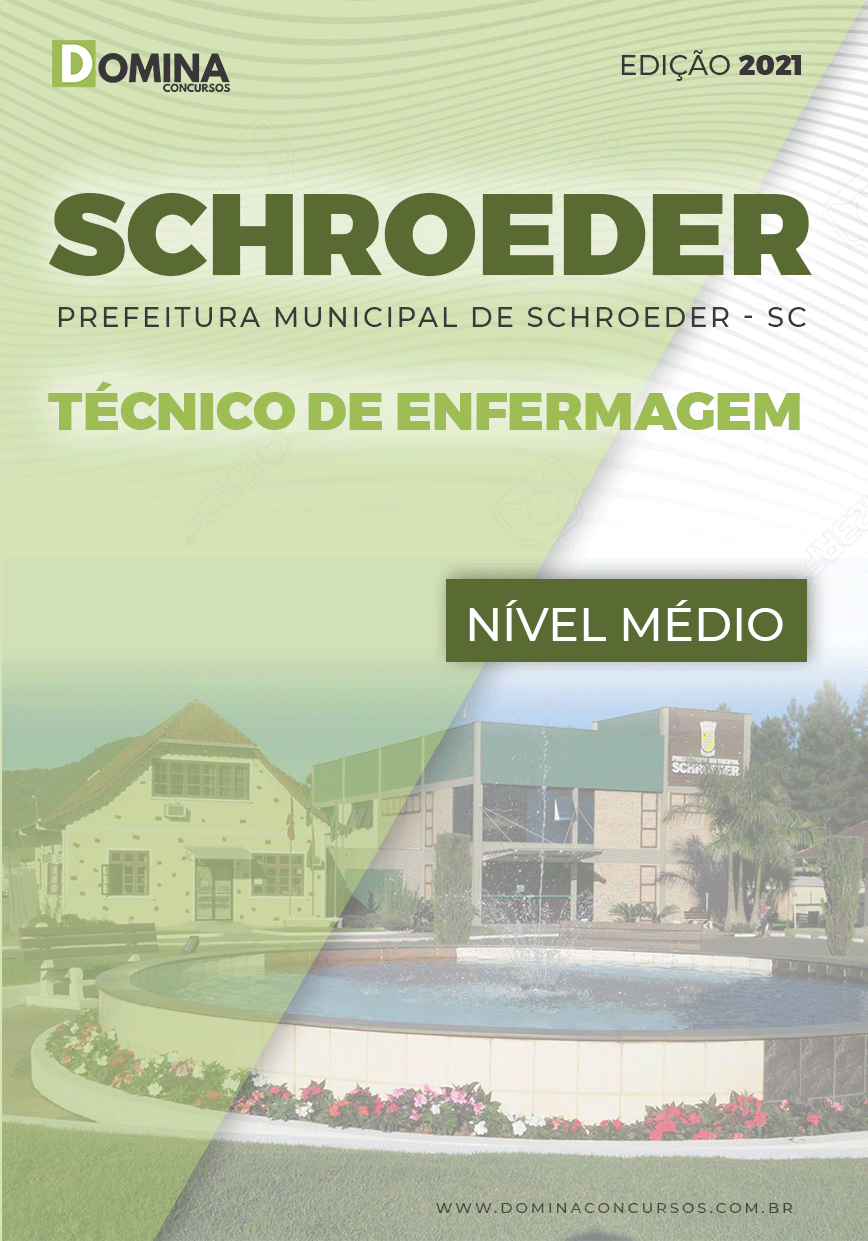 Apostila Pref Schroeder SC 2021 Técnico de Enfermagem