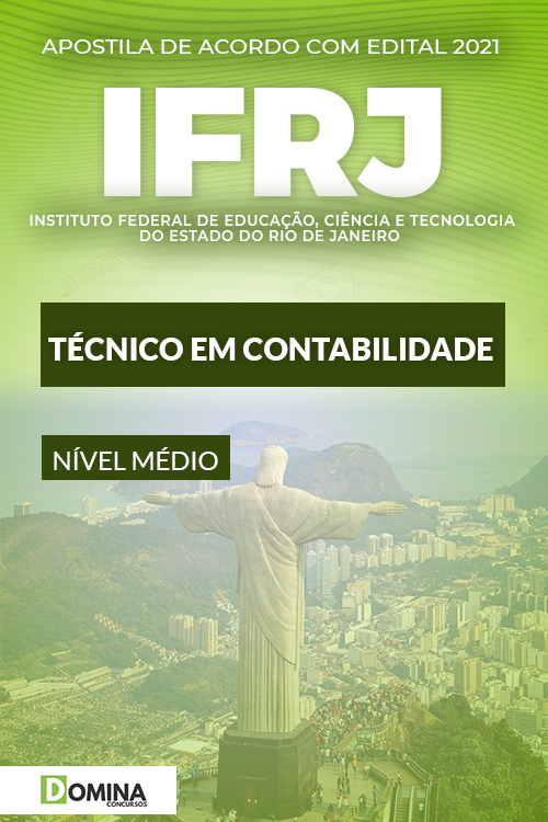 Apostila Concurso Público IFRJ 2021 Técnico em Contabilidade