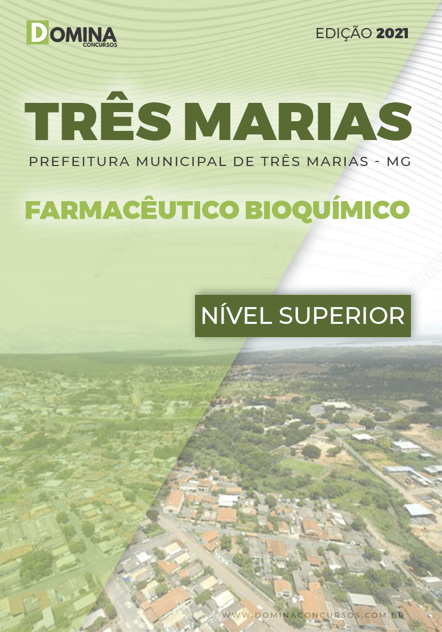 Apostila Concurso Pref Três Marias MG 2021 Farmacêutico Bioquímico