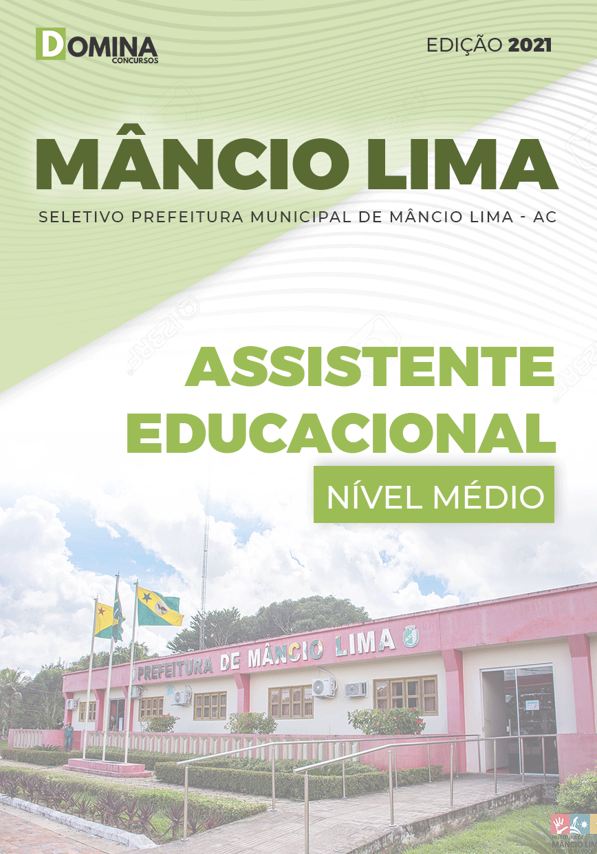 Apostila Seletivo Pref Mâncio Lima AC 2021 Assistente Educacional