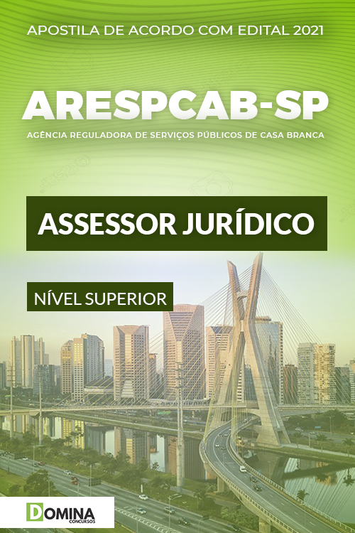 Apostila Concurso ARESPCAB SP 2021 Assessor Jurídico