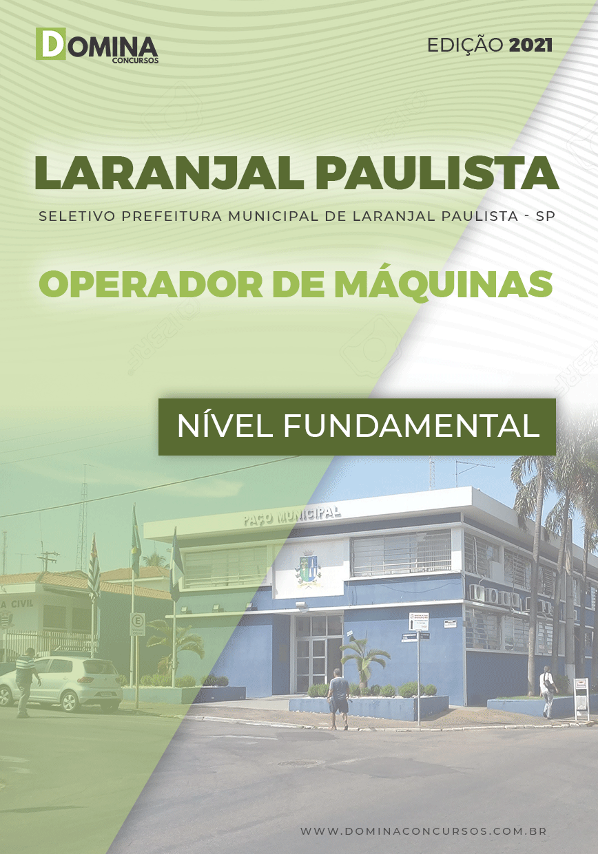 Apostila Pref Caxias do Sul RS 2021 Operador de Máquinas