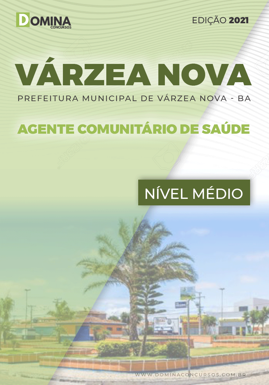 Apostila Pref Várzea Nova BA 2021 Agente Comunitário Saúde