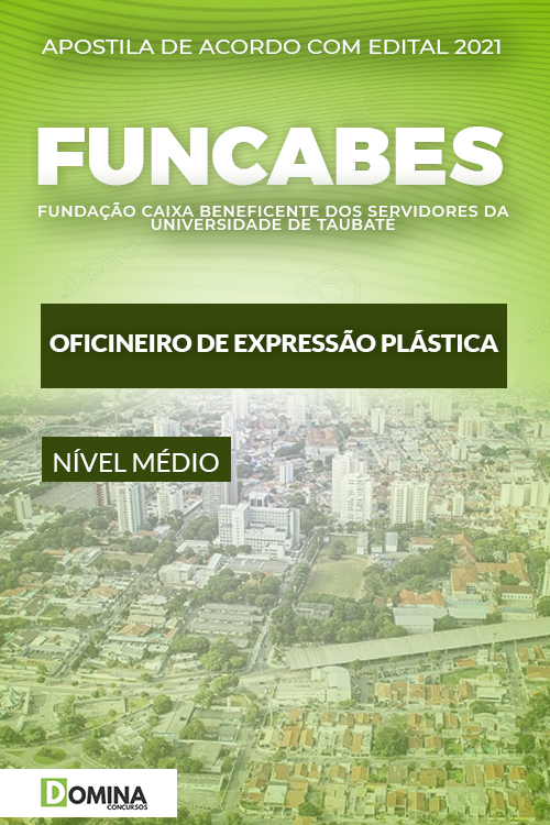 Apostila FUNCABES SP 2021 Oficineiro de Expressão Plástica