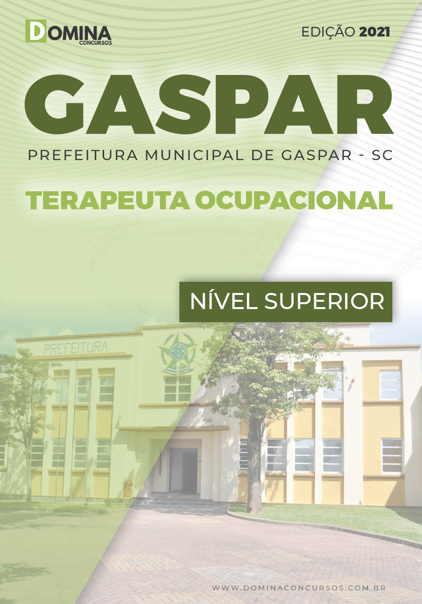 Apostila Pref Gaspar SC 2021 Terapeuta Ocupacional