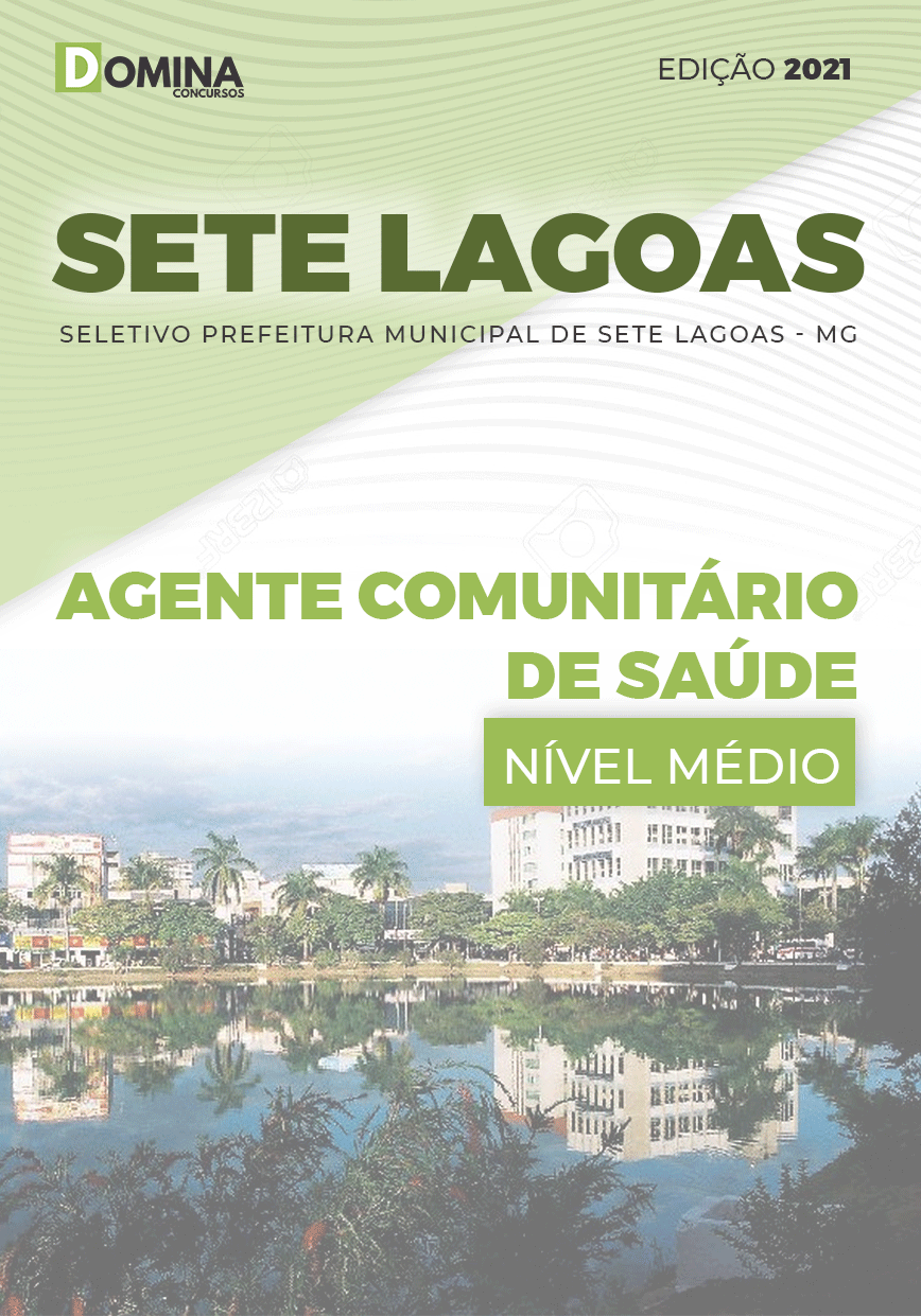 Apostila Pref Sete Lagoas MG 2021 Agente Comunitário de Saúde