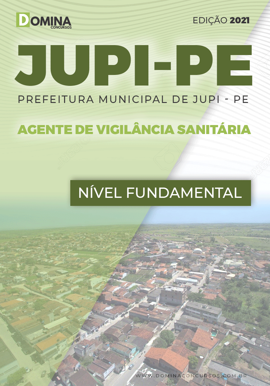 Apostila Concurso Jupi PE 2021 Agente de Vigilância Sanitária