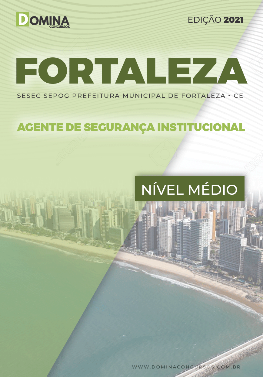 Apostila SESEC SEPOG Fortaleza CE 2022 Agente de Segurança