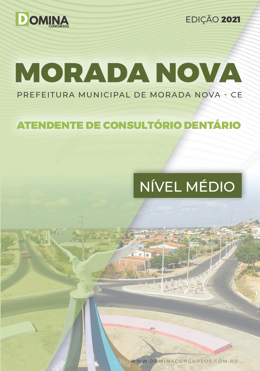 Apostila Pref Morada Nova CE 2021 Atendente Consultório Dentário