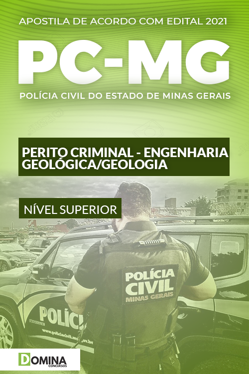 Apostila PC MG 2021 Perito Criminal Engenharia Geológica