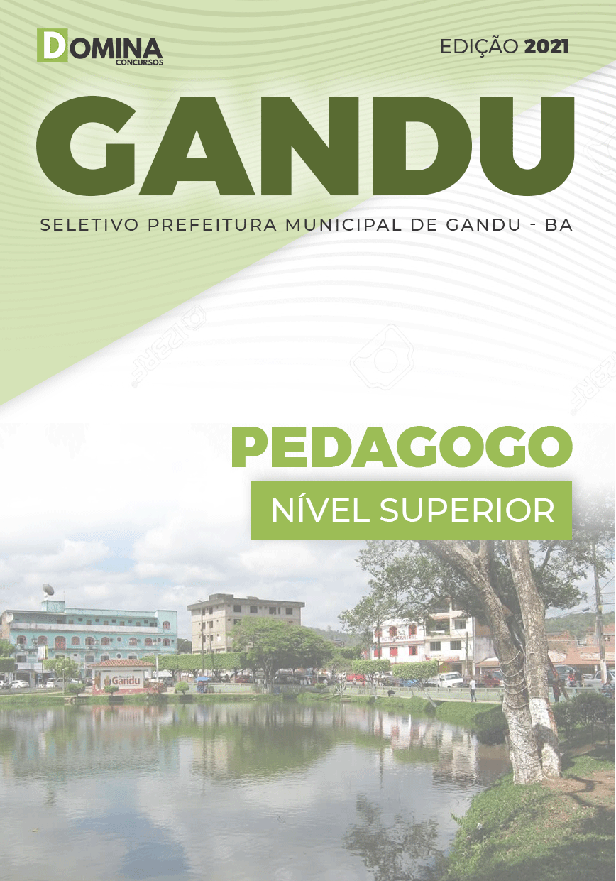 Apostila Seletivo Prefeitura Gandu BA 2021 Pedagogo