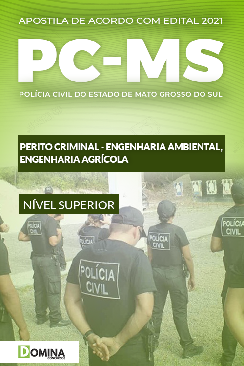 Apostila PC MS 2021 Perito Criminal Área 3 Engenharia Ambiental