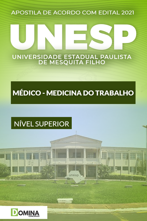 Apostila UNESP VNSP 2022 Médico Medicina do Trabalho