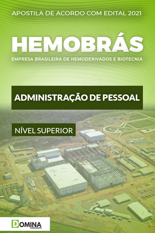 Apostila Hemobrás 2021 Analista Administração de Pessoal