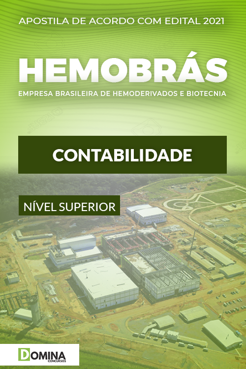 Apostila Concurso Hemobrás 2021 Analista Contabilidade