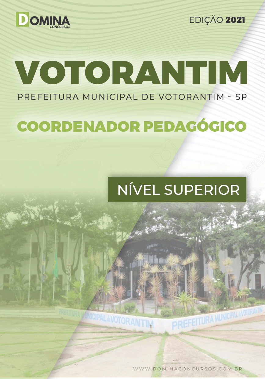 Apostila Concurso Votorantim SP 2021 Coordenador Pedagógico