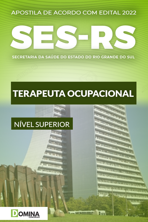 Apostila Concurso SES RS 2022 Terapeuta Ocupacional