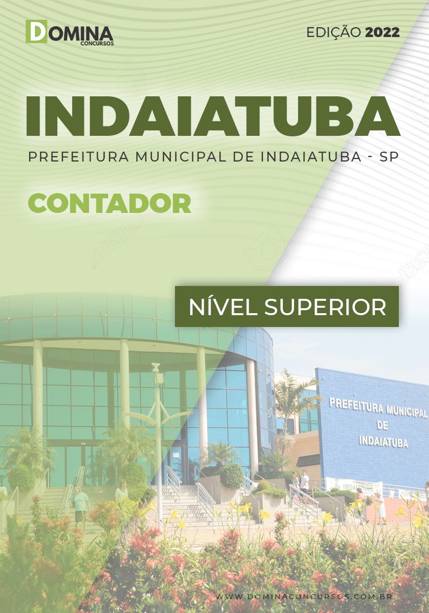 Apostila Digital Concurso Pref Indaiatuba SP 2022 Contador