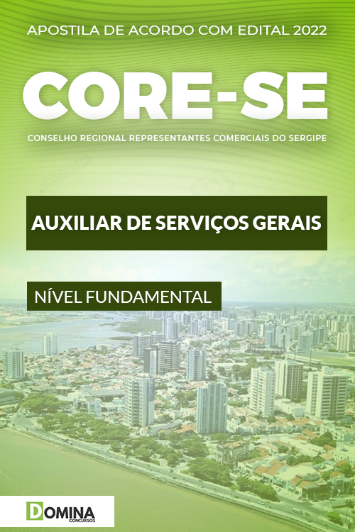 Apostila Concurso CRESS RJ 2022 Auxiliar de Serviços Gerais