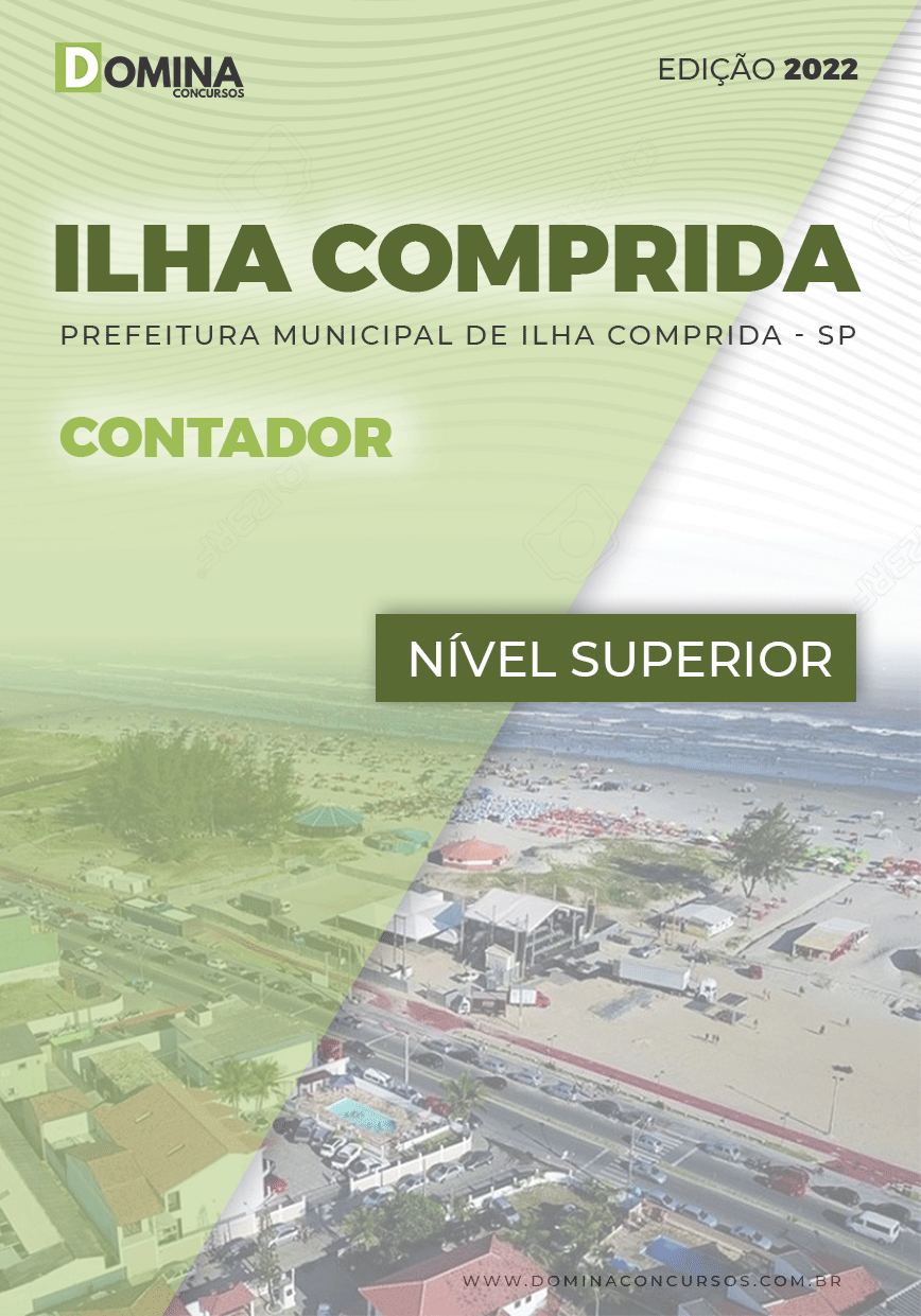 Apostila Concurso Ilha Comprida SP 2022 Contador