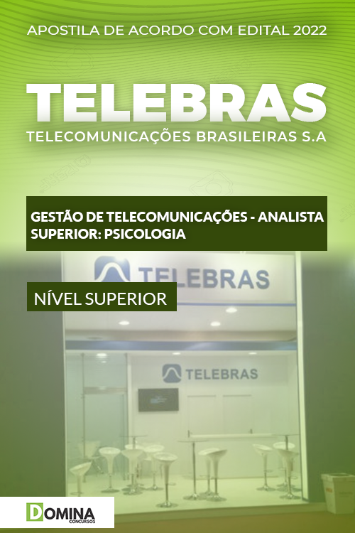 Apostila Concurso TELEBRAS 2022 Analista Superior Psicologia