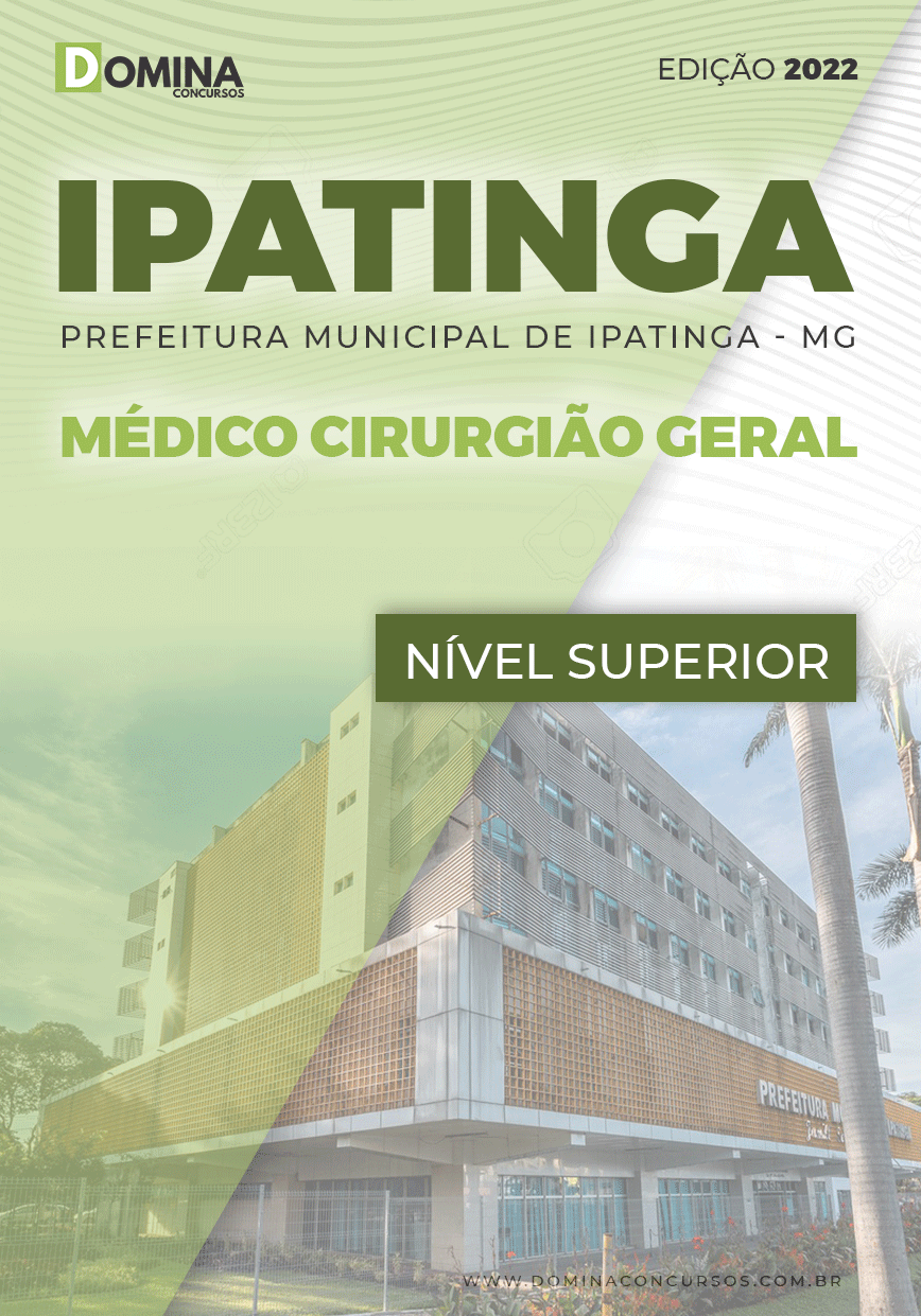 Apostila Concurso Pref Ipatinga MG 2022 Médico Cirurgião Geral