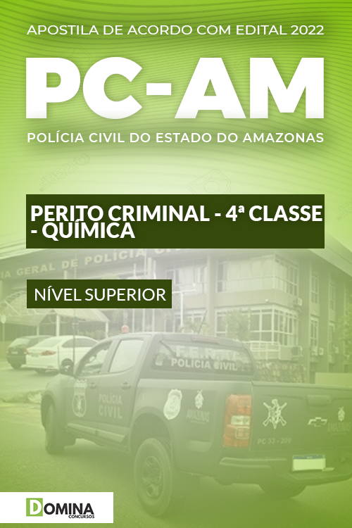 Apostila Concurso PC AM 2022 Perito Criminal Química