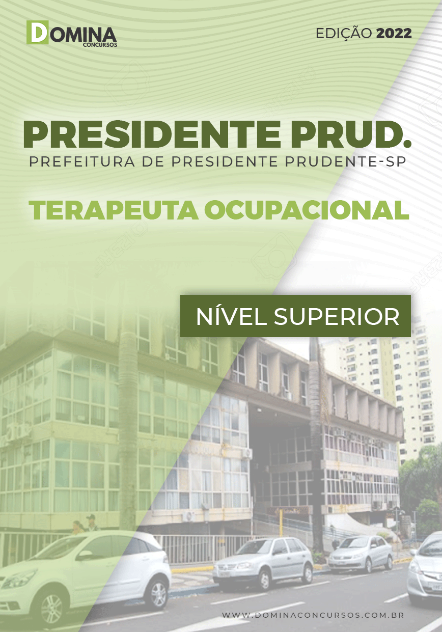 Apostila Presidente Prudente SP 2022 Terapeuta Ocupacional