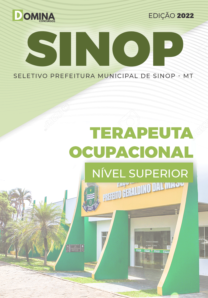 Apostila Seletivo Sinop MT 2022 Terapeuta Ocupacional