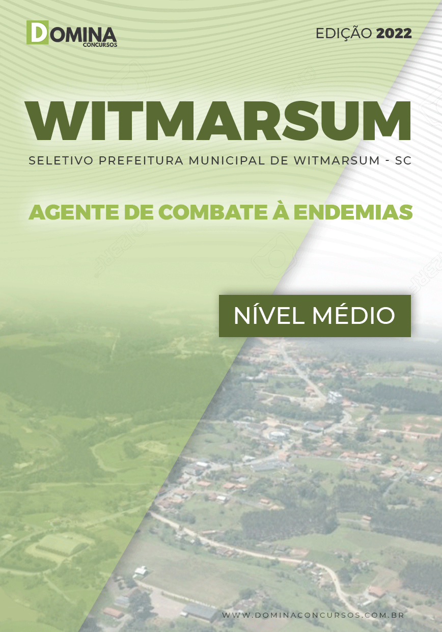 Apostila Witmarsum SC 2022 Agente de Combate às Endemias