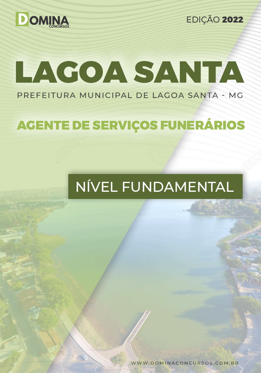 Apostila Pref Lagoa Santa MG 2022 Agente de Serviços Funerários