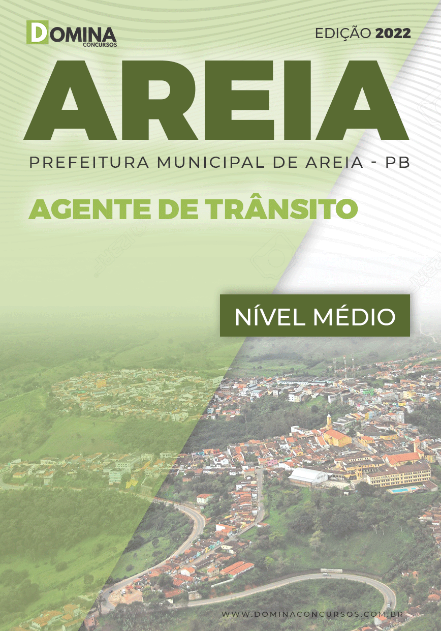 Apostila Prefeitura Areia PB 2022 Agente de Trânsito