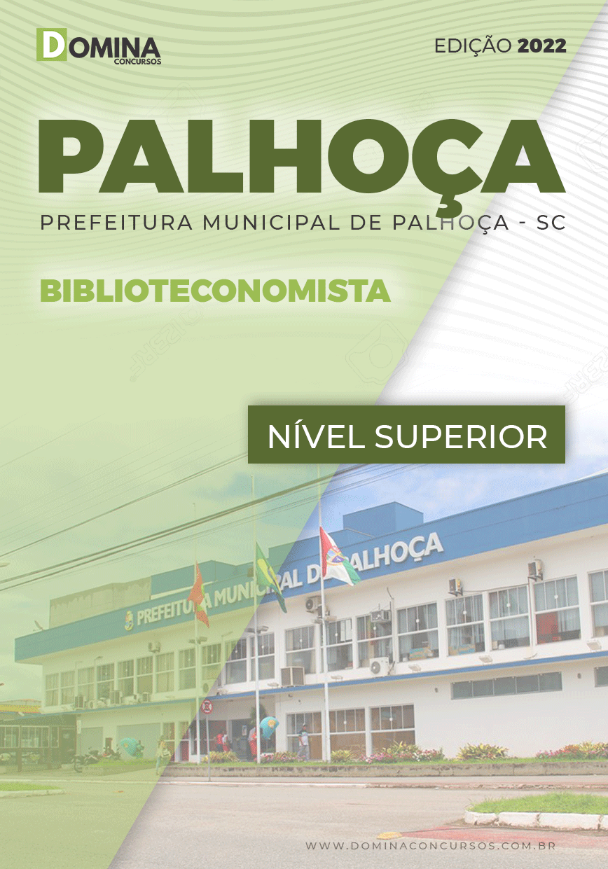 Apostila Concurso Prefeitura Palhoça 2022 Bibliotecomista