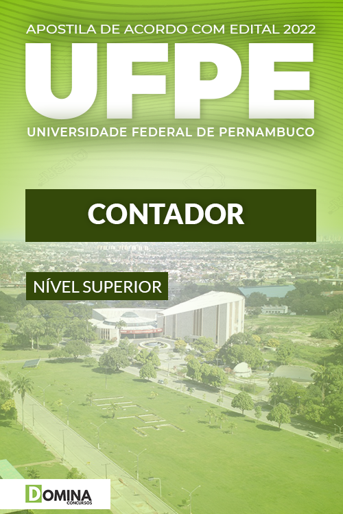 Download Apostila Digital Concurso UFPE 2022 Contador