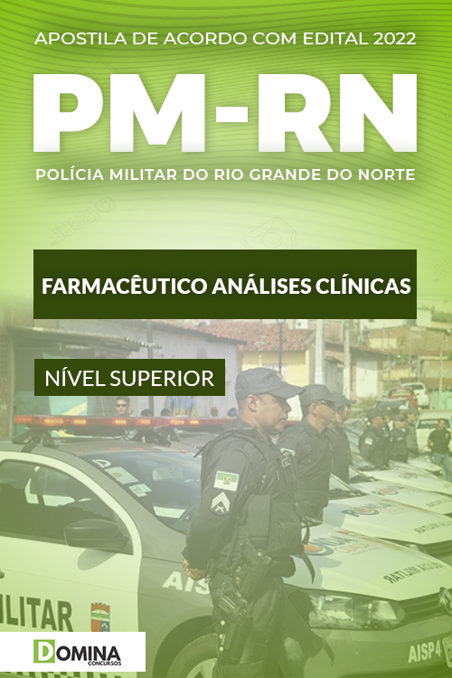 Apostila Concurso PM RN 2022 Farmacêutico Análises Clínicas