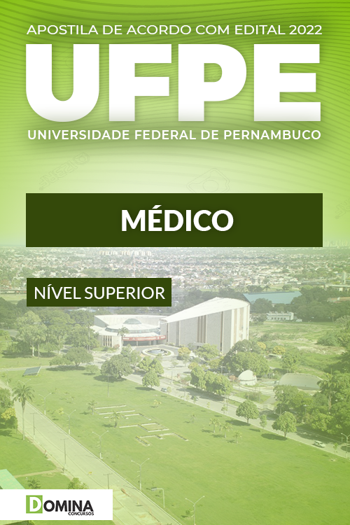 Apostila Concurso UFPE 2022 Médico Medicina do Trabalho